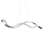 Xiamen LED Adjustable Chandelier // Chrome  Warm Home View