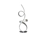 Amsterdam Chrome Table Lamp - LED Strip & Touch Dimmer  Warm Home View