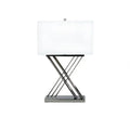 Chrome X Table Lamp // 1 Light  Warm Home View