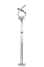 Munich LED Chrome 63" Floor Lamp // Dimmable  Warm Home View