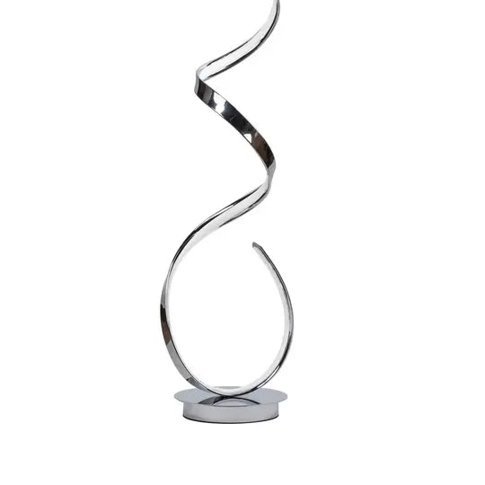 Amsterdam LED Chrome 63-Inch Floor Lamp - Dimmable  Warm Home View