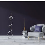 Amsterdam LED Chrome 63-Inch Floor Lamp - Dimmable  Warm Home View