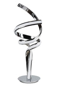 Munich Chrome Table Lamp // Natural White LED Strip & Touch Dimmer  Warm Home View