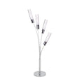 Blooming in Acrylic Table Lamp, 5 Light Chrome  Warm Home View