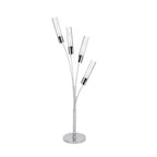 Blooming in Acrylic Table Lamp, 5 Light Chrome  Warm Home View