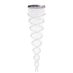 Crystal Chandelier Double Helix// 12 Light  Warm Home View