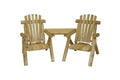 72" X 36" X 39"  Natural Wood Visa-Tete  Warm Home View