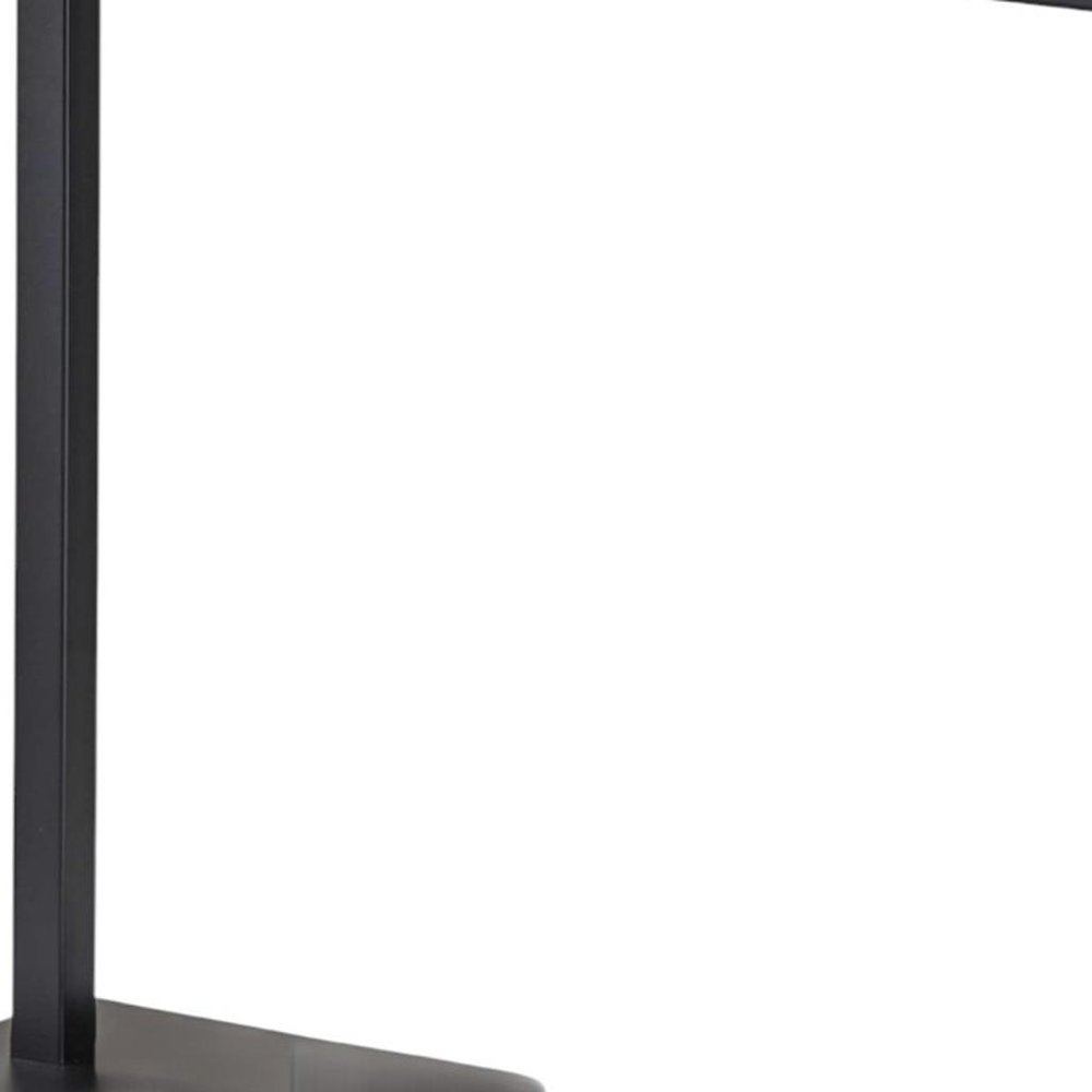 Slender Bar Black Metal Led Charging Desk Light  Warm Home View
