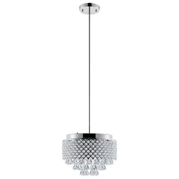 Cinderella Crystal Round Chandelier Pendant  Warm Home View
