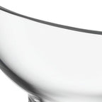 7" Clear Mouth Blown Slant Edge Glass Candy Bowl  Warm Home View