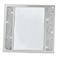 5" x 7" Silver Crystal Tabletop Picture Frame  Warm Home View