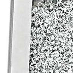 5" x 7" Silver Crystal Tabletop Picture Frame  Warm Home View