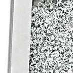5" x 7" Silver Crystal Tabletop Picture Frame  Warm Home View