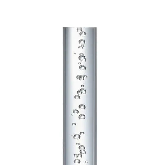 Acrylic Cylinder Table Lamp // 1 Light with Touch Switch  Warm Home View