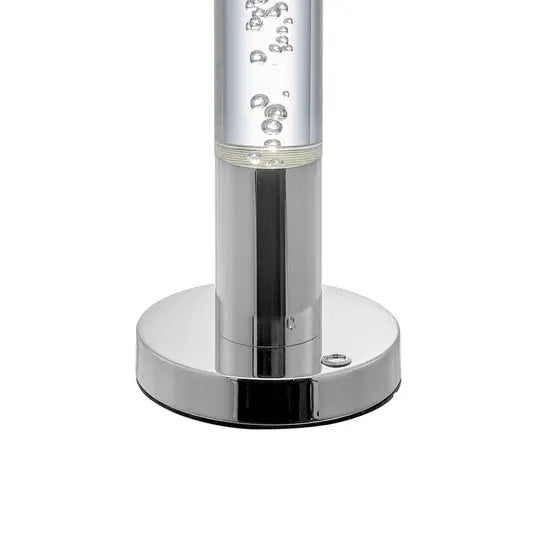 Acrylic Cylinder Table Lamp // 1 Light with Touch Switch  Warm Home View
