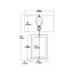Table lamp with Shade  Warm Home View