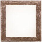 6" x 6" Brown Solid Wood Tabletop Picture Frame  Warm Home View