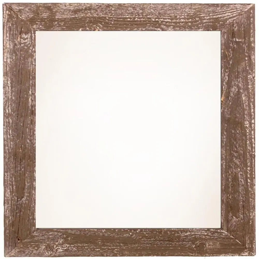 6" x 6" Brown Solid Wood Tabletop Picture Frame  Warm Home View