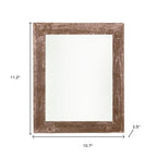 8" x 8" Gray Reclaimed Wood Tabletop Picture Frame  Warm Home View