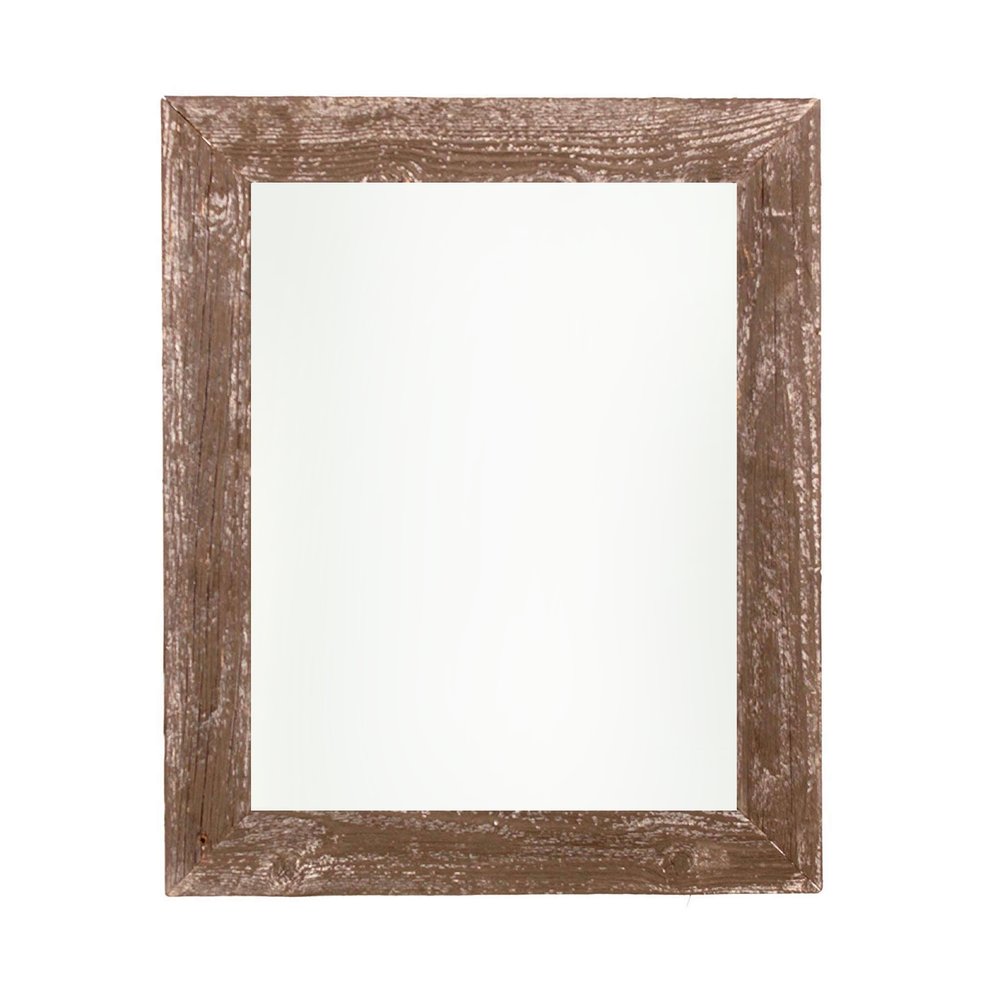 8" x 8" Gray Reclaimed Wood Tabletop Picture Frame  Warm Home View