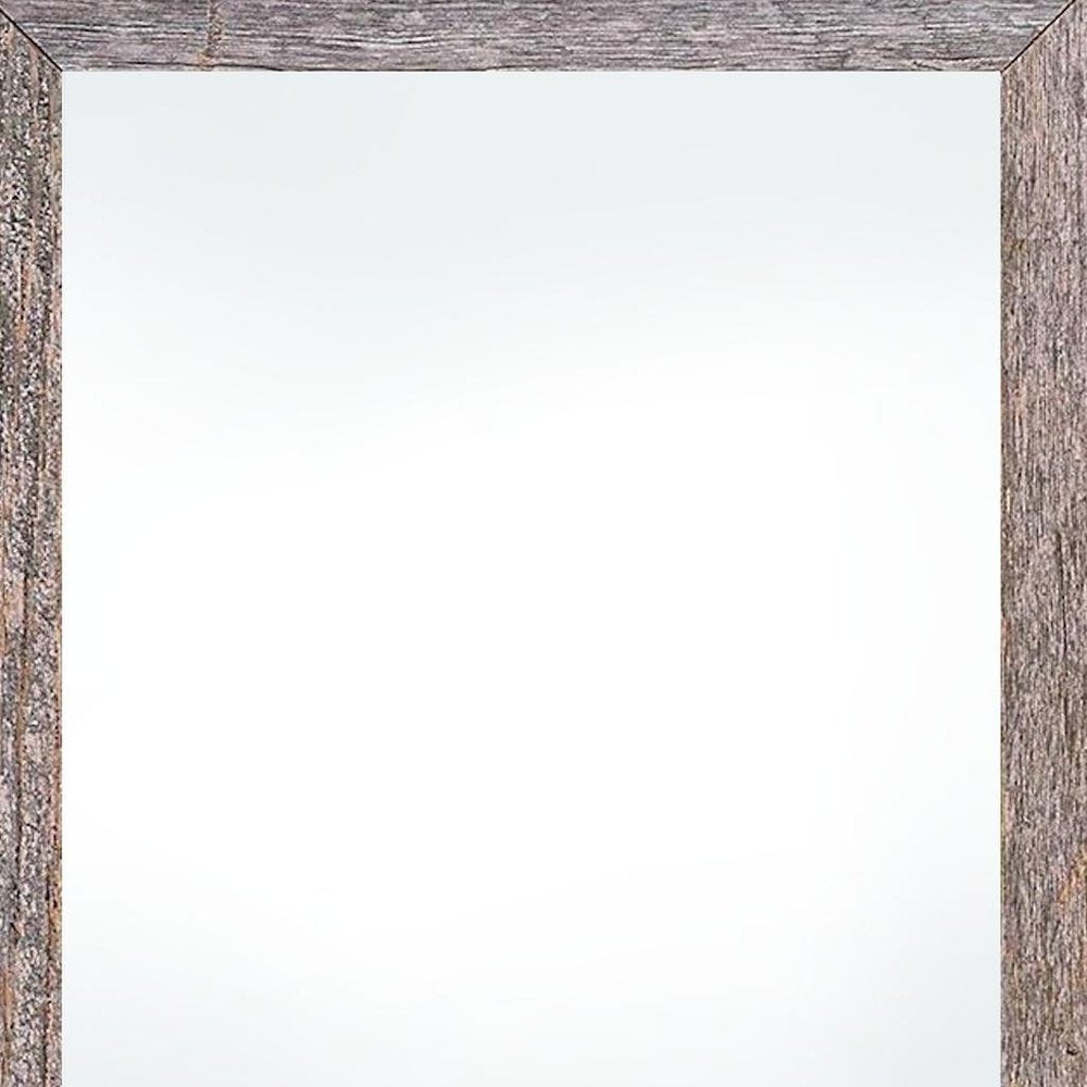 5" x 7" Gray Solid Wood Tabletop Picture Frame  Warm Home View