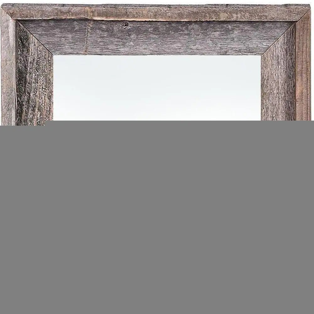 5" x 7" Gray Solid Wood Tabletop Picture Frame  Warm Home View