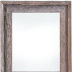 5" x 7" Gray Solid Wood Tabletop Picture Frame  Warm Home View
