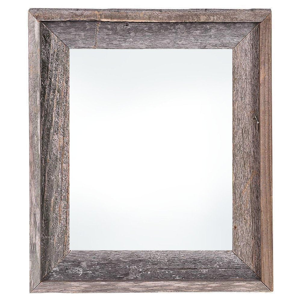 5" x 7" Gray Solid Wood Tabletop Picture Frame  Warm Home View