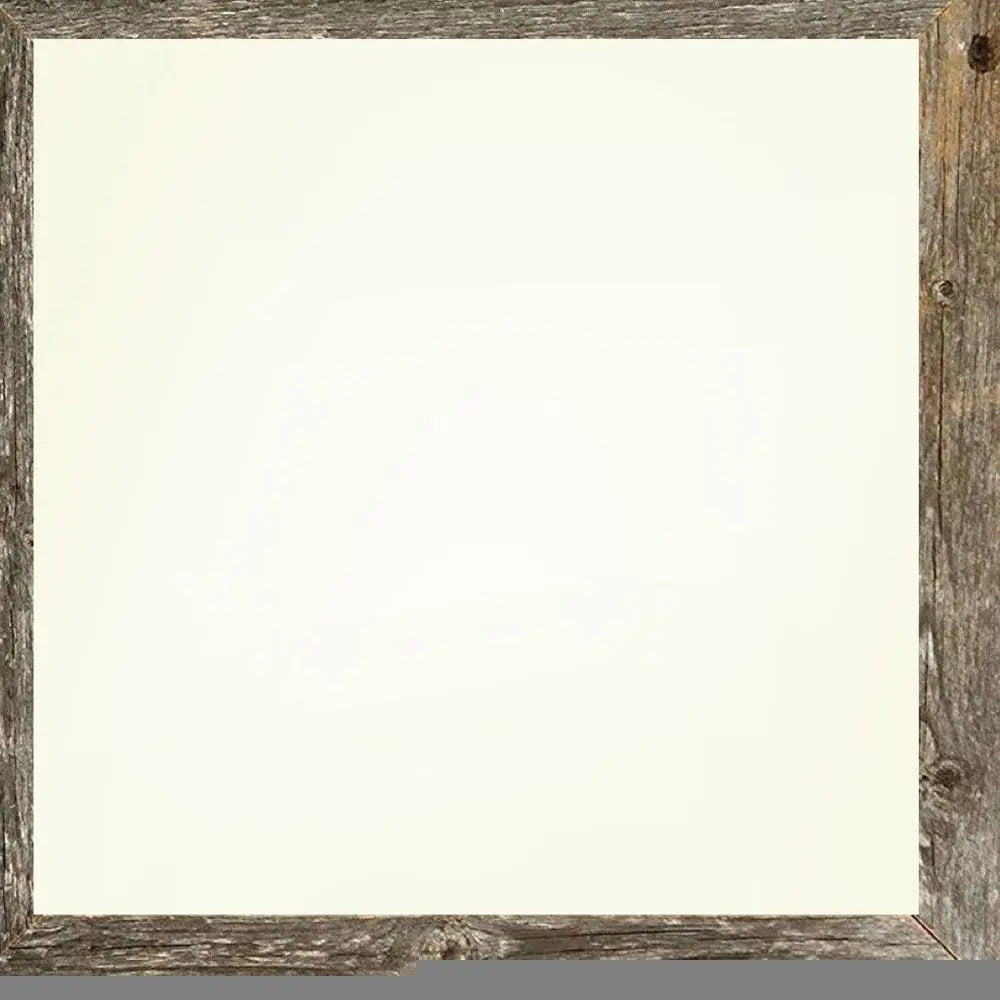 6" x 6" Gray Solid Wood Tabletop Picture Frame  Warm Home View