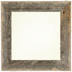 6" x 6" Gray Solid Wood Tabletop Picture Frame  Warm Home View