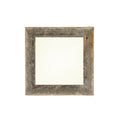 6" x 6" Gray Solid Wood Tabletop Picture Frame  Warm Home View