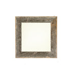 6" x 6" Gray Solid Wood Tabletop Picture Frame  Warm Home View