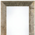 8.5" x 11" Gray Solid Wood Tabletop Picture Frame  Warm Home View
