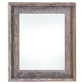 8.5" x 11" Gray Solid Wood Tabletop Picture Frame  Warm Home View