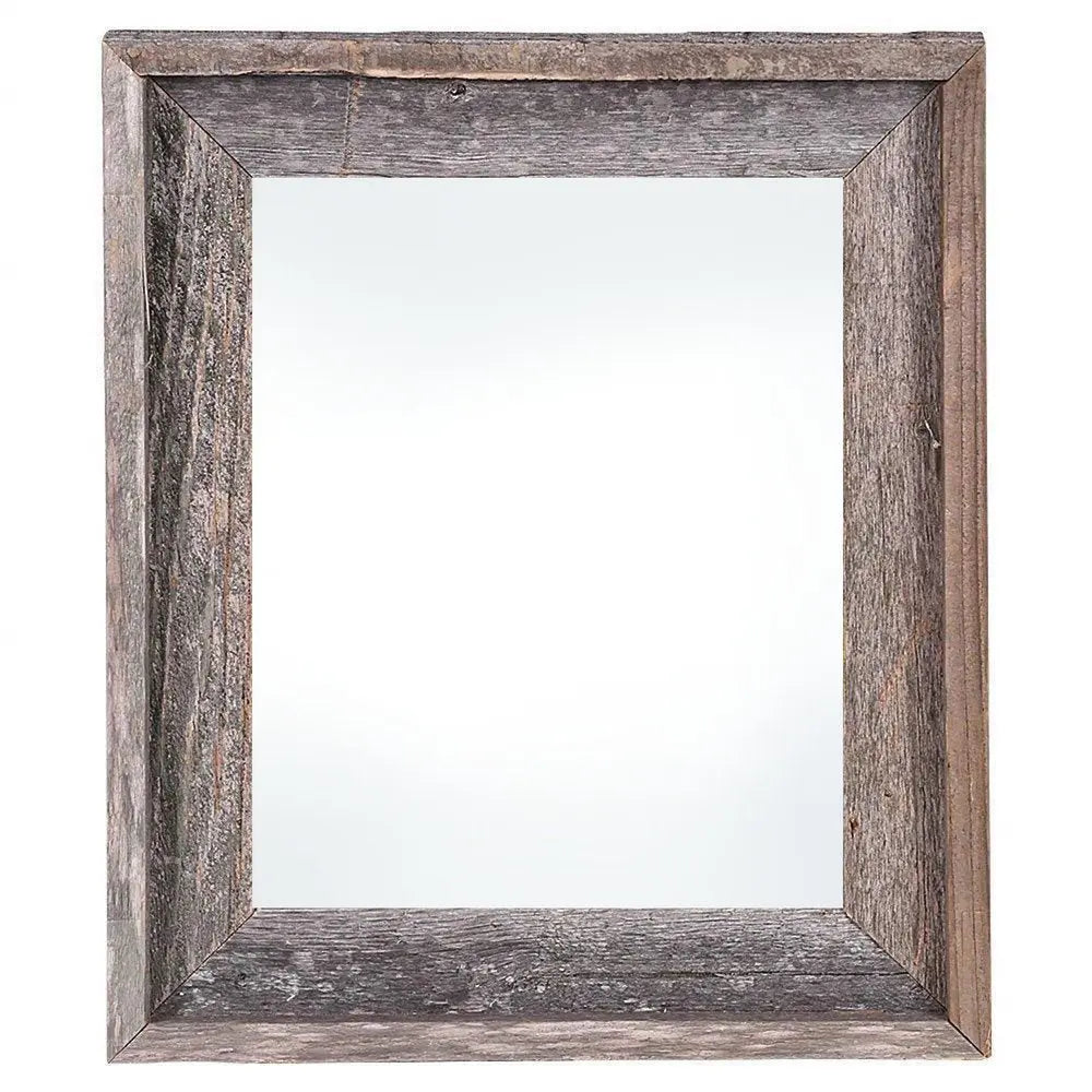 8.5" x 11" Gray Solid Wood Tabletop Picture Frame  Warm Home View