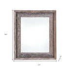 8" x 10" Gray Solid Wood Tabletop Picture Frame  Warm Home View