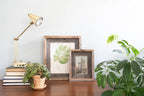 8" x 10" Gray Solid Wood Tabletop Picture Frame  Warm Home View