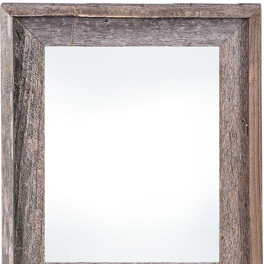 8" x 10" Gray Solid Wood Tabletop Picture Frame  Warm Home View