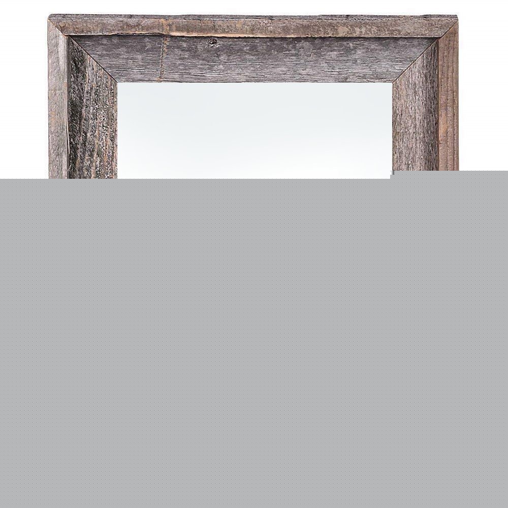 8" x 10" Gray Solid Wood Tabletop Picture Frame  Warm Home View