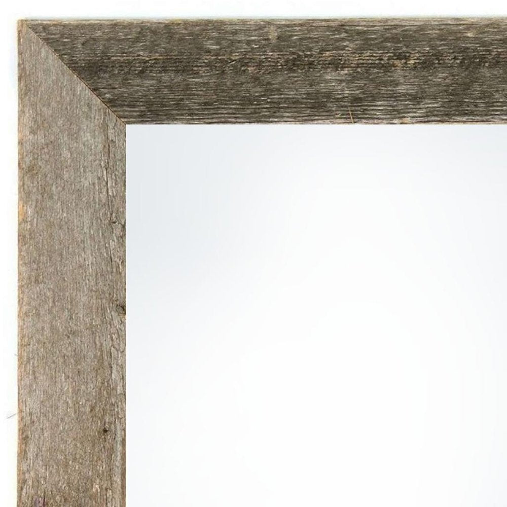 5" x 7" Gray Solid Wood Tabletop Picture Frame  Warm Home View