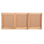 5" x 7" Gray Solid Wood Hanging Picture Frame with Mat  Warm Home View