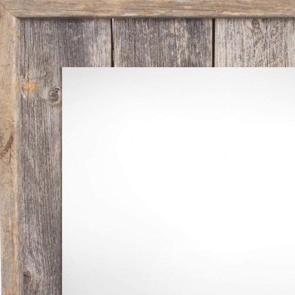 8" x 10" Gray Solid Wood Tabletop Picture Frame  Warm Home View