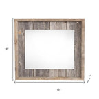 8" x 10" Gray Solid Wood Tabletop Picture Frame  Warm Home View