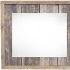 8" x 10" Gray Solid Wood Tabletop Picture Frame  Warm Home View
