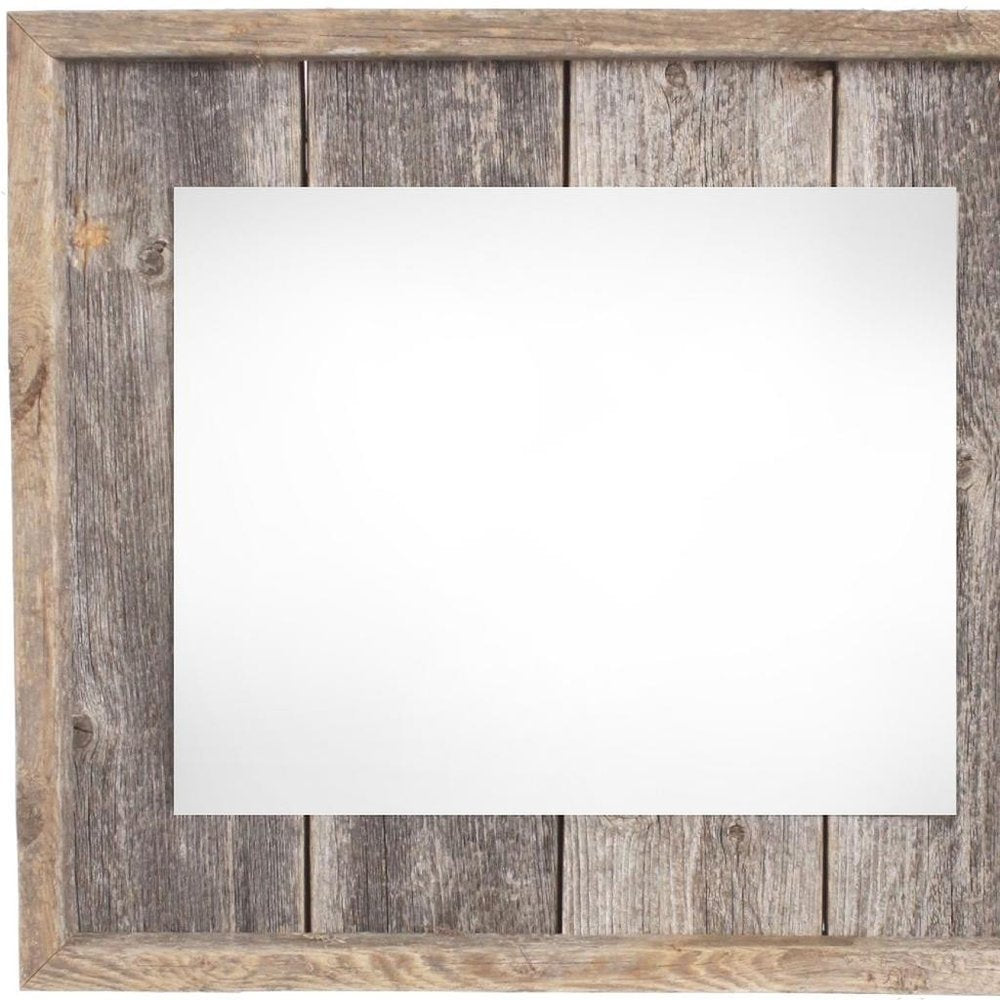 8" x 10" Gray Solid Wood Tabletop Picture Frame  Warm Home View