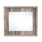 8" x 10" Gray Solid Wood Tabletop Picture Frame  Warm Home View
