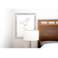 8.5" x 11" White Solid Wood Hanging Picture Frame  Warm Home View