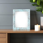 8" x 10" Espresso Solid Wood Tabletop Picture Frame  Warm Home View