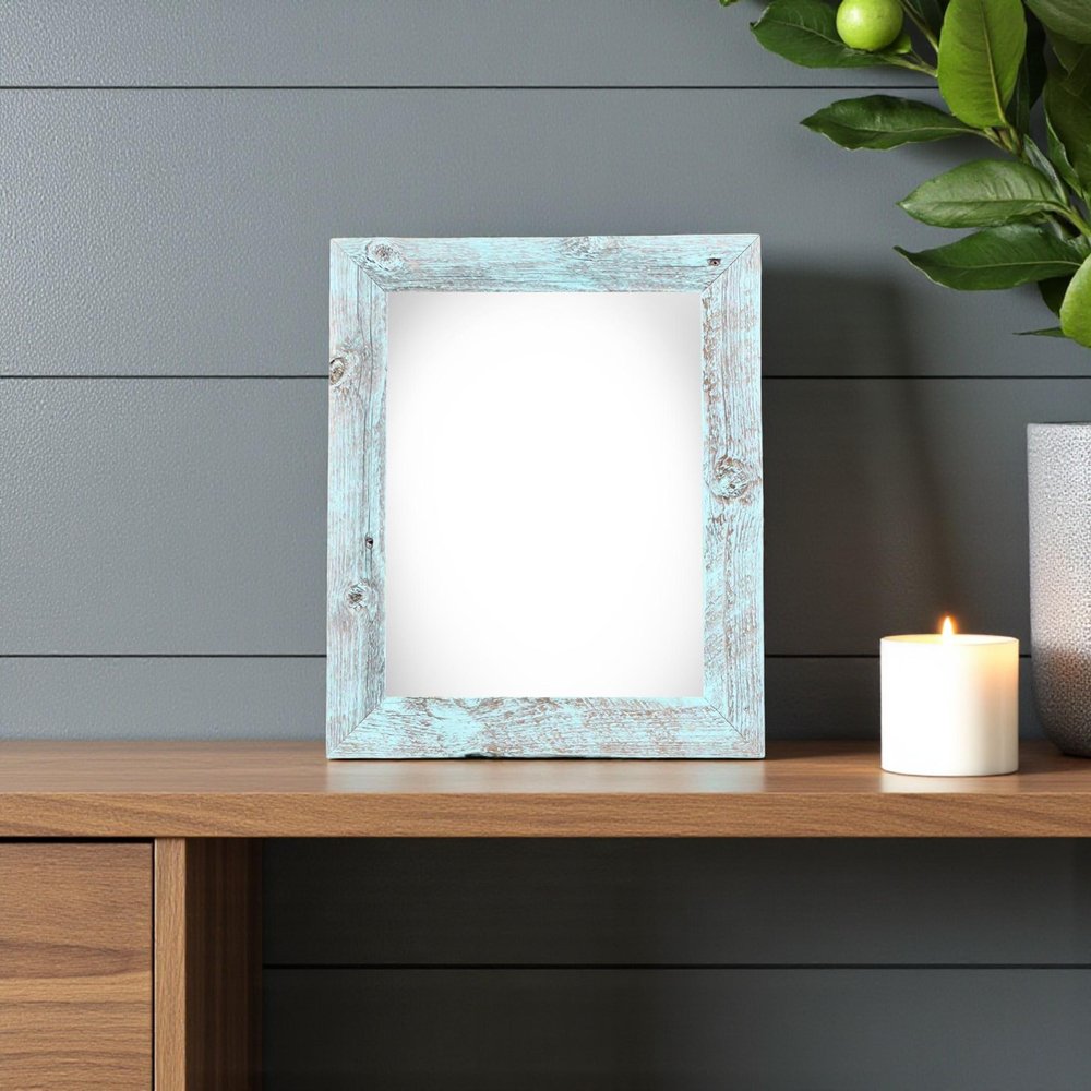 8" x 10" Espresso Solid Wood Tabletop Picture Frame  Warm Home View