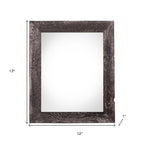 8" x 10" Black Solid Wood Tabletop Picture Frame  Warm Home View